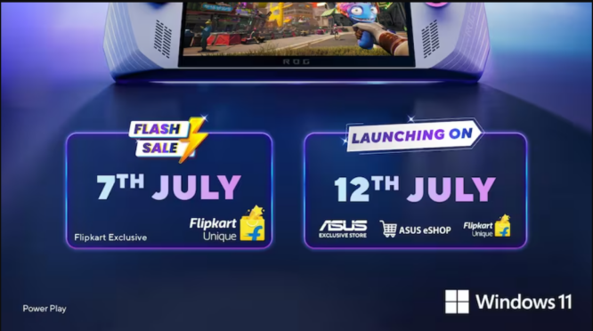 ROG Ally portable gaming gadget from Asus will debut in India on 7th July 2023