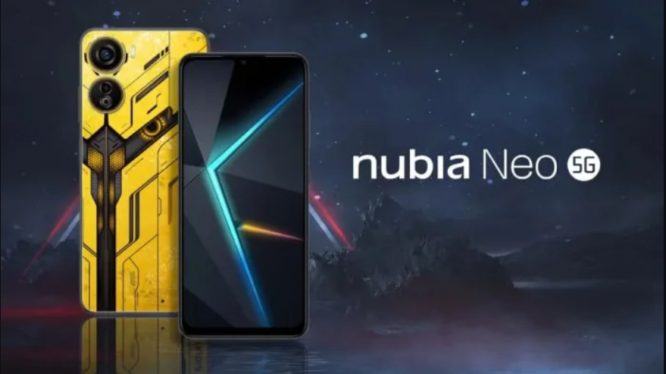 Smartphone Nubia Neo 5G becomes official 2023